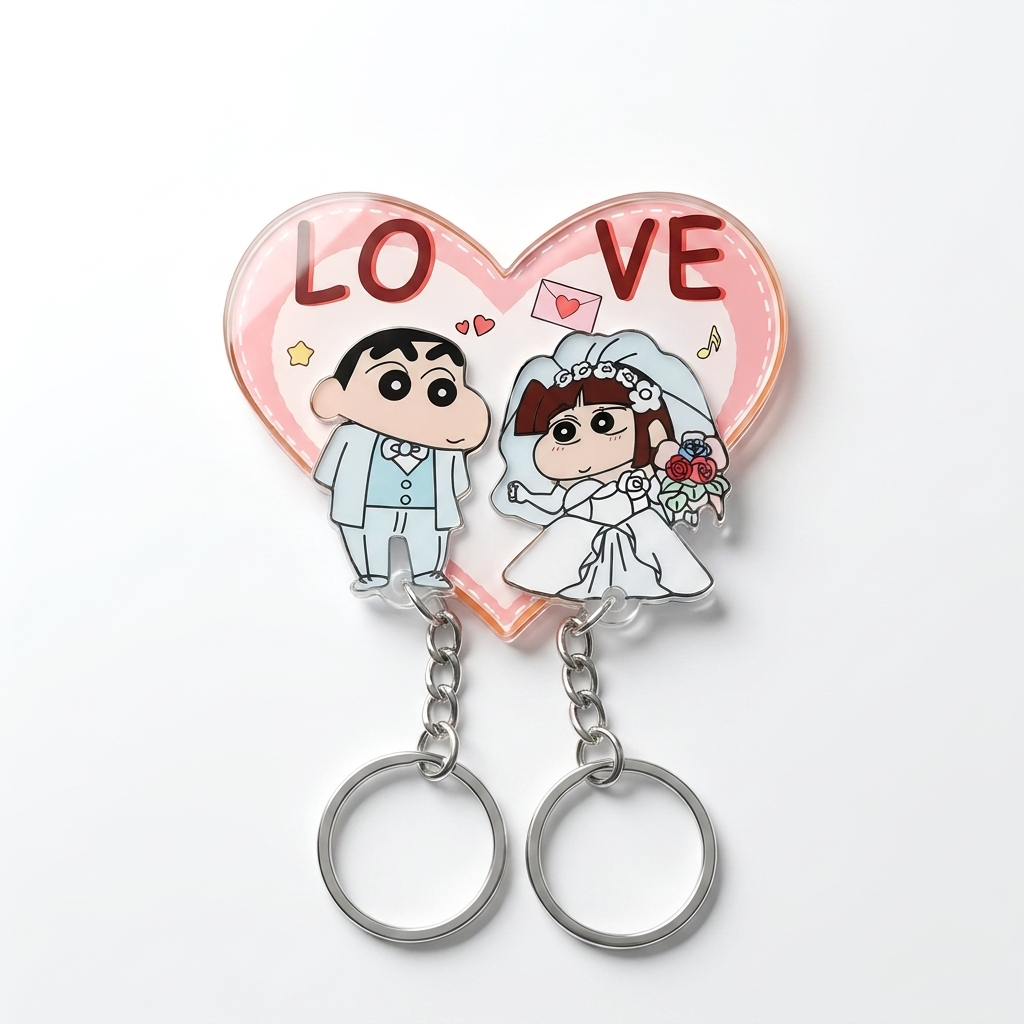 Llavero Romántico de Pareja