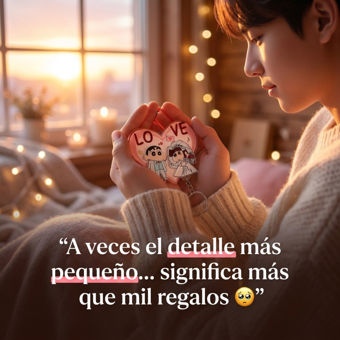 Llavero Romántico de Pareja