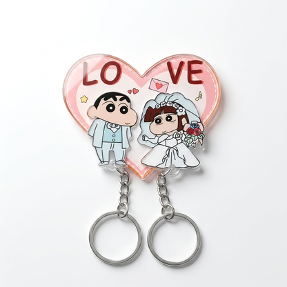 Llavero Romántico de Pareja
